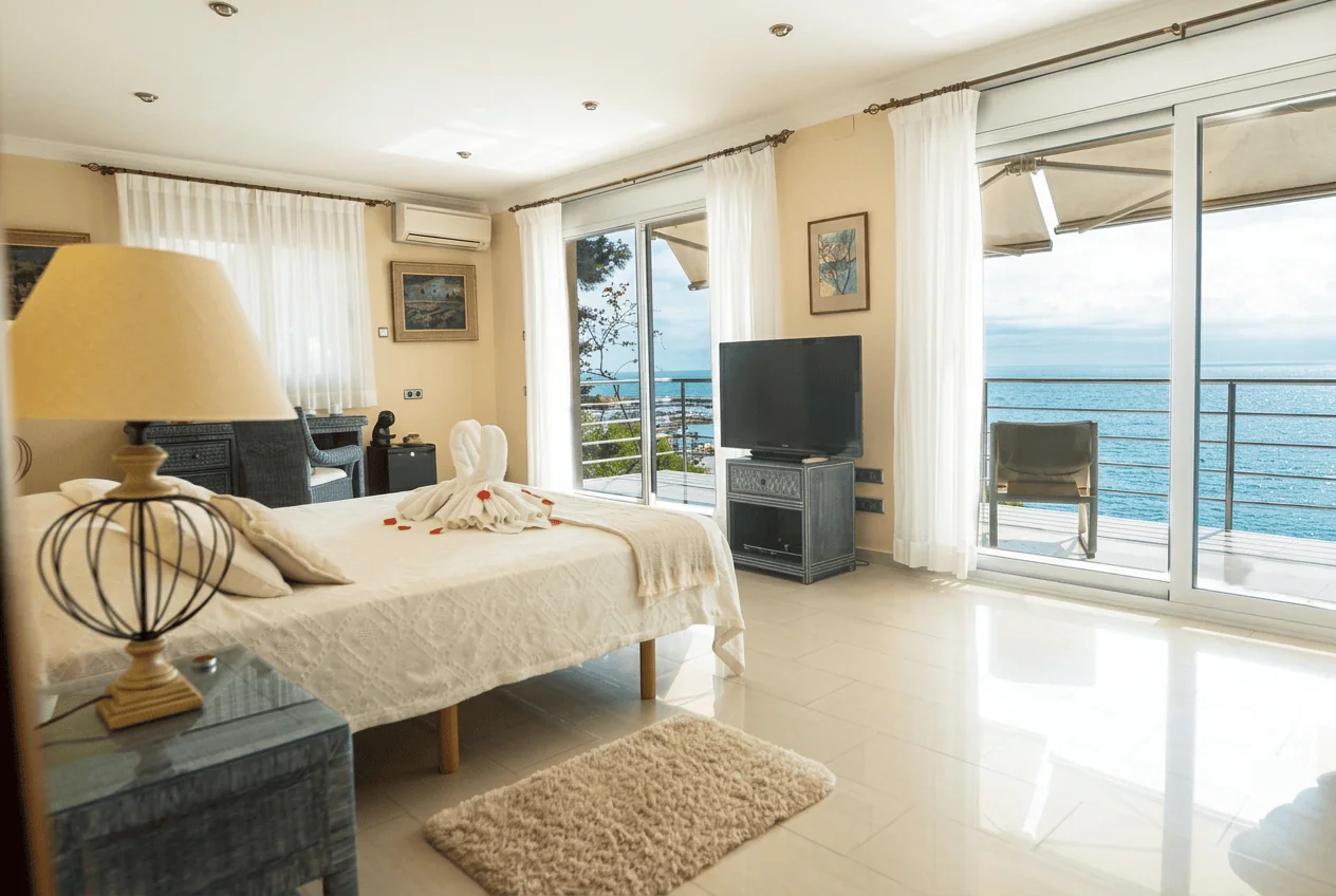 Suite Presidencial, luz y mar de par en par